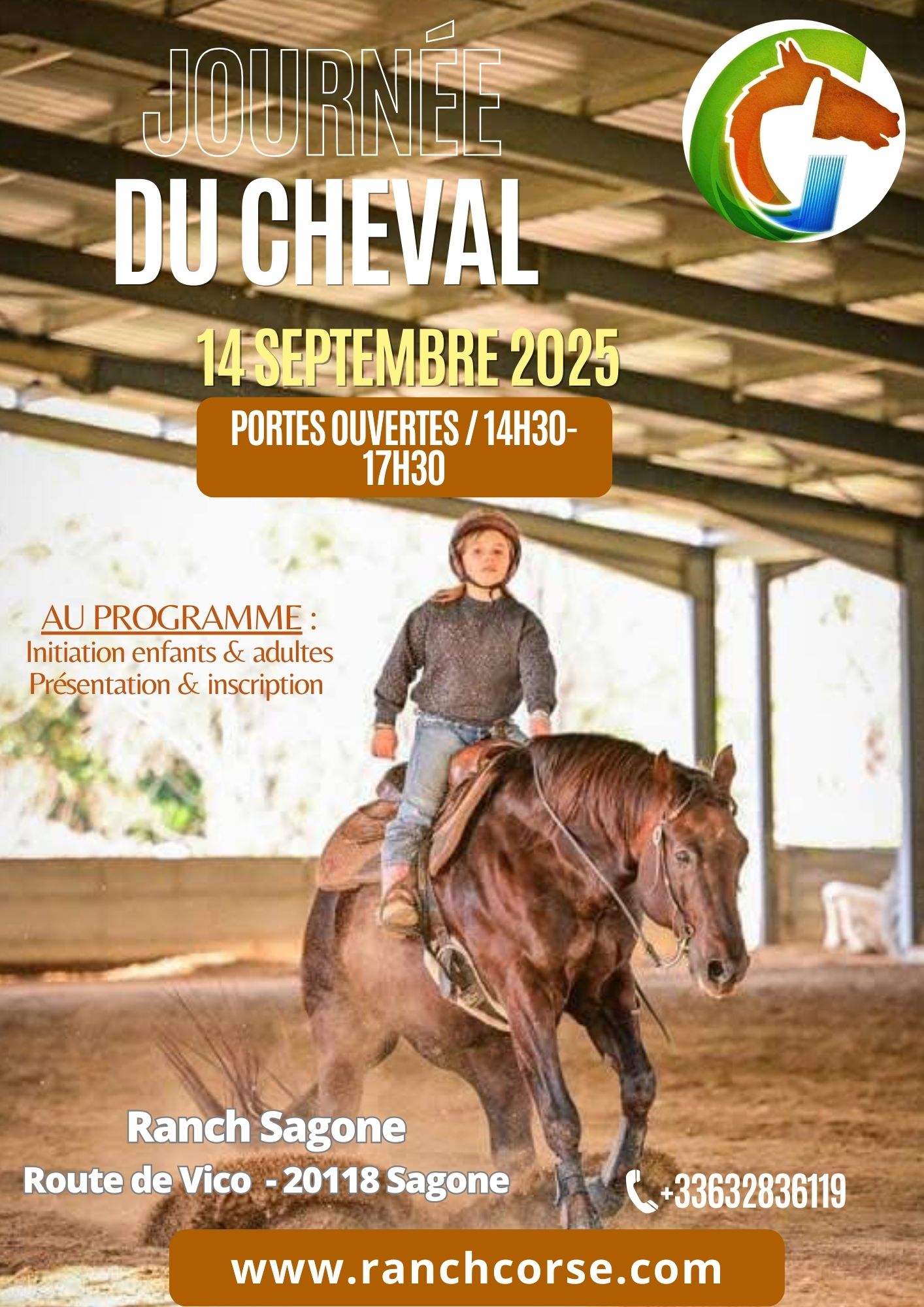 J-3 avant la Journée du Cheval au CLG Ranch Corse